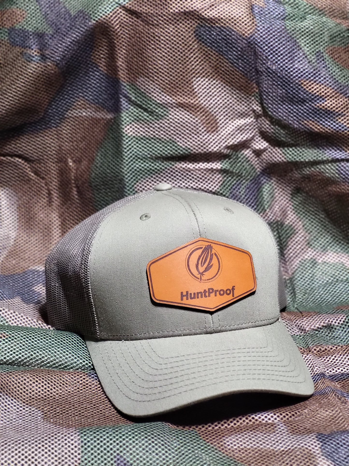 Green/leather patch Richardson #112